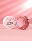Pacifica Beauty | Fluffy Blushy Cream Blush for Cheeks + Lips | Creamy, Lightweight, Versatile, Easy-To-Use Formula | Hydrating Vegan Collagen | Pigmented Buildable Coverage | Vegan + Cruelty Free
