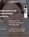 COSRX Hyaluronic Acid Toner, 3.38 fl.oz / 100ml, For Dry Skin, Lightweight Daily Essence, Day and Night, Korean Skin Care, Animal Testing Free, Paraben Free