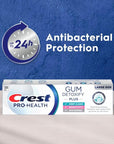 Crest Pro-Health Gum Detoxify Plus Toothpaste 4.5 oz Pack of 3 - Antibacterial Fluoride Toothpaste, Sensitivity Protection, Whitens Teeth, Anticavity, Plaque Control