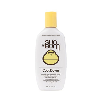 Sun Bum Cool Down Aloe Vera Lotion - Vegan After Sun Care with Cocoa Butter to Soothe and Hydrate Sunburn - 8 oz