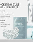 HydroPeptide PolyPeptide Collagel Eye Masks, Line-Lifting Hydrogel Under Eye Patch, Firmer Appearance & Hydration & Dark Circles, 8 Treatments