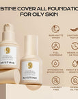 MISTINE Full Coverage Foundation Makeup for Oily Skin,24