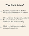 Eight Saints Quality Control Acne Face Wash, Natural & Organic, Reduce Acne and Prevent Future Breakouts, 2% Salicylic Acid, 6.7 Ounces