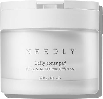 Needly | Exfoliating Facial Pads with BHA & PHA | Daily Toner Pad | for Pore Tightening