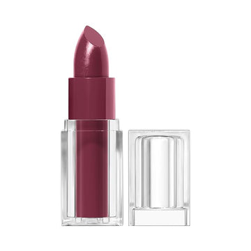 COVERGIRL Clean Lip Color, River Plum, Satin Finish, Squalane, Avocado & Aloe, Carmine-Free, Non-Drying, 0.12oz