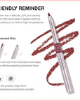evpct Silky Smooth Lip Liner Pencil Retractable, Cherry Red Lip Liner Creamy Long-Lasting Formula for Precision Contouring Matte Velvet Pigmented Rich Lip Colors Crayon Lipstick 02