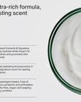 Salt & Stone Body Cream – Bergamot & Hinoki | Hydrating Formula with Seaweed Extracts, Spirulina & Squalane | Deep Hydration, Skin Barrier Repair & Healthy Glow | for all Skin Types (6.7 fl oz)
