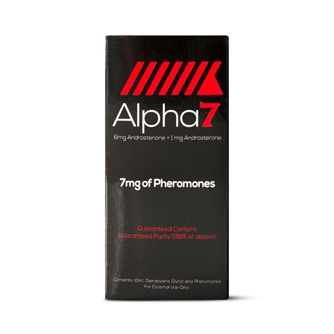 Alpha 7 Unscented - Pheromone Cologne for Men with Pure Pheromones - High Concentration Blend to Attract Women - Top Selling Perfume Oil Designed to Complement Your Scent ((10 ml))