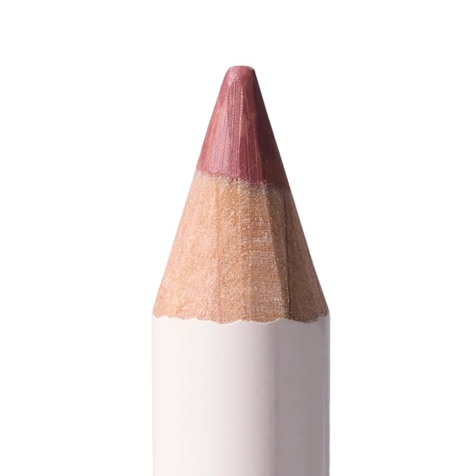 LAURA GELLER NEW YORK Marble Lips Multidimensional Liner, Romantic Rose - Marbleized Smooth Glide Sharpenable Lip Liner for Fuller Lips