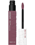 Maybelline Super Stay Matte Ink Liquid Lipstick Makeup, Long Lasting High Impact Color, Up to 16H Wear, Visionary, Taupe Purple, 1 Count, Packaging May Vary