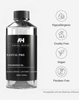 Hotel Scents Santal Diffuser Oil 500mL - Aromatherapy Fragrance Inspired by 5-Star Hotels - Notes of Sandalwood, Leather & Cedar - Inspired by Santal Perfume - Luxury Home Scents Refill