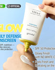 Goodal Green Tangerine Vita-C Dark Spot UV Defense Sunscreen SPF 50, Daily Skin Care Korean Sunscreen for Face, Broad spectrum, No White Cast (1.69 fl oz / 50ml)