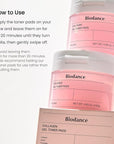 Biodance Collagen Gel Toner Pads, Pore Minimizer for Face, Improving Elasticity, Gentle Exfoliating Toner Pads for Sensitive Skin, Korean Skincareㅣ4.93 fl.oz.(140g)*60Pads