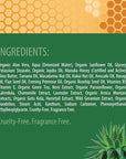 Green Leaf Naturals Manuka Honey Eczema Cream Moisturizing Lotion Fragrance Free for Psoriasis Relief - Itchy, Dry Skin Ointment - Skin Soothing Moisturizer - Body & Face Cream - Kids & Adults 4oz