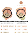 THESAEM Cover Perfection Triple Pot Concealer 03 Correct Redness Skin