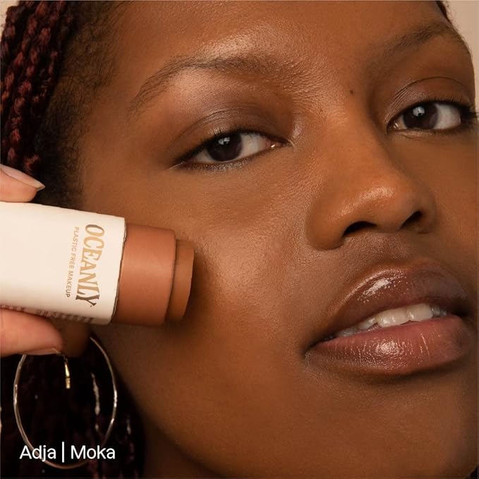 ATTITUDE Oceanly Light Coverage Foundation Stick, Titanium Dioxide-Free, 0.42 Ounces