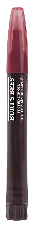 Burt's Bees 100 % Natural Moisturizing Tinted Lip Oil, Rustling Rose - 1 Pen