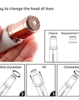 tuokiy Facial Hair Remover Replacement Heads for Finishing Touch Flawless Women's Painless Hair Remover