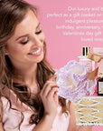 Bath and Body Gift Baskets for Women, 12 Pcs Vanilla Oat Spa Gifts for Women. Bath Gift Set Enriched Shea Butter. Home Spa with Shower Gel, Body Oil, Saint Roy Gifts for Mom