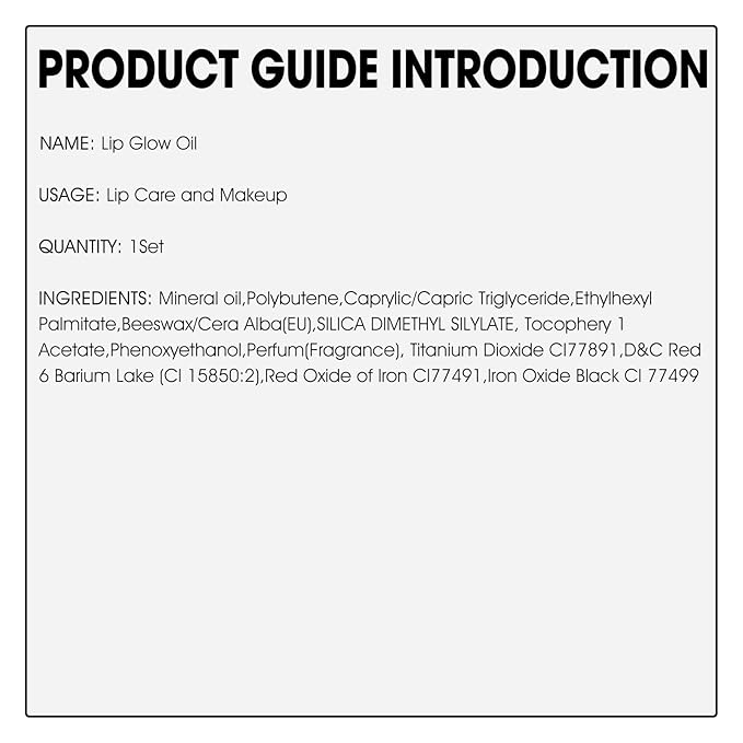 4 Colors Fat Lip Oil Set, Big Brush Head Hydrating Lip Glow Oil Lip Plumper Gloss, Shiny Transparent Lip Gloss Tinted Plumping Lip Oils, Non-sticky Long Lasting Fresh Clear Smooth Lip Care - B