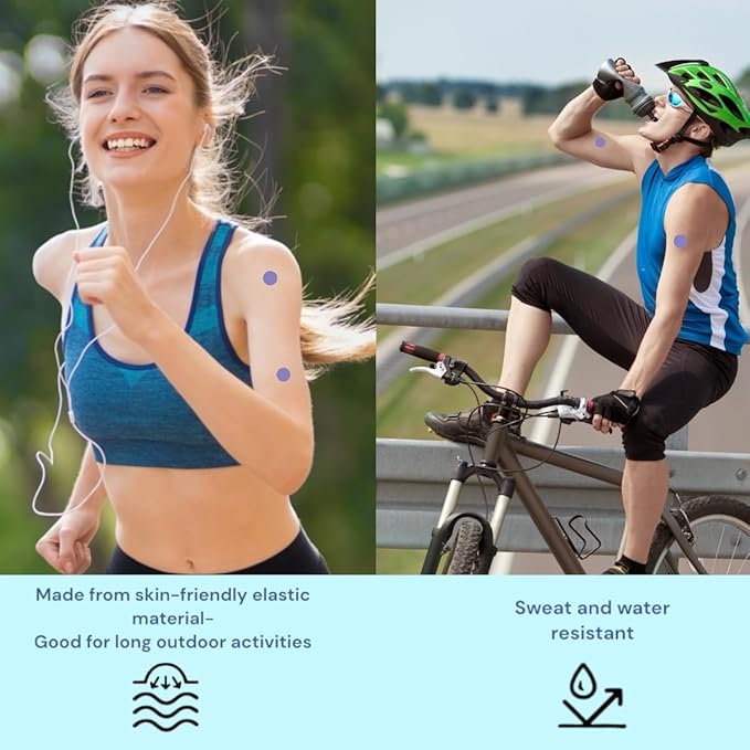 UV Stickers for Sunscreen - 36 PCS UV Detection Stickers, Kid Friendly Sun Protection Reminder, Sunscreen Patches, Summer and Beach Vacation Essentials (36)