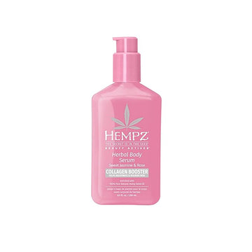Hempz Sweet Jasmine & Rose Body Serum with Collagen Booster, Light weight, Fast Absorbing Cream Gel, 8.5 fl.oz.