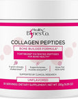 FORTIBONE Collagen Peptides Essential Bone Builder Hydrolyzed Collagen Powder for Women & Men, Clinically-Supported for Bone Strength & Density, Gluten Free & Dairy Free - Unflavored (30 Servings)