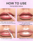 evpct Champagne Gold Metallic Glitter Lip Liner and Lipstick Combo Lip Gloss Stain Set Makeup for Women Long Lasting Waterproof 24, Blonde Frosted Metallic Shimmer Glossy iridescent Liquid Lipstick 05