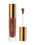 Ogee Beyond Clean Lip Gloss - Certified Organic Lip Gloss for Women - Effortlessly Plump, Hydrate & Add High-Shine Color, Foxglove - Rich Rosy Brown