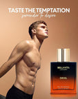 BELLAVITA Luxury DEVIL Unisex Perfume for Women and Men | Long Lasting Perfume for Men and Women | Cotton Candy, Musk and Cedar | Spicy French Fragrance Unisex Parfum