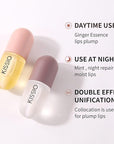 KISSIO Lip Plumper Set,Natural Lip Plumper ml*4