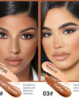 evpct 4 Color Contour Stick Makeup Set Concealer
