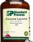 Standard Process Calcium Lactate - Immune Support and Bone Strength - Bone Health and Muscle Supplement with Magnesium and Calcium - 360 Tablets