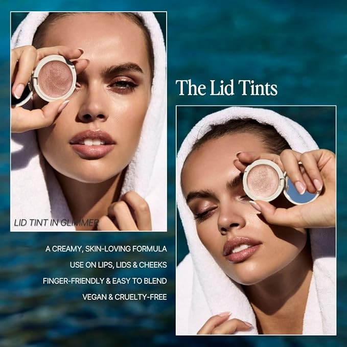 Jillian Dempsey Lid Tint: Satin Cream Eyeshadow I Easy Application for a Natural Shimmer or a Layered Matte Finish I Glimmer