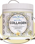 Grow Young Fitness Collagen Protein - Vanilla, Promotes Skin, Bones, Joints, Weight Loss, Sugar Free (12.41 oz) (1 Pack, 20 Servings)