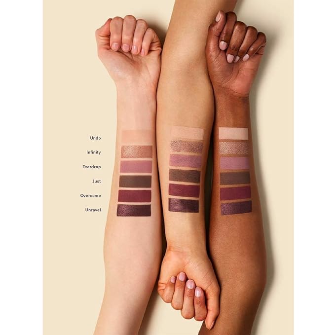 ILIA - The Necessary Eyeshadow Palette | Cruelty-Free, Vegan, Talc-Free, Matte, Satin + Metallic Highly Pigemented + Blendable Finishes (Cool Nude, 6 x 0.05 oz | 1.5 g)