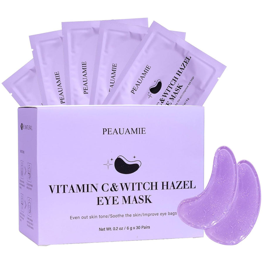 Under Eye Patchs Hyaluronic Acid Eye Mask for Dark Circles and Puffiness Wrinkle Eye Bags 30 Pairs