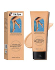 Leg Makeup, Tattoo Cover Up Makeup 24-Hour Long-Lasting Sweatproof Waterproof Body Makeup No Transfer. #02 (Medium Golw)