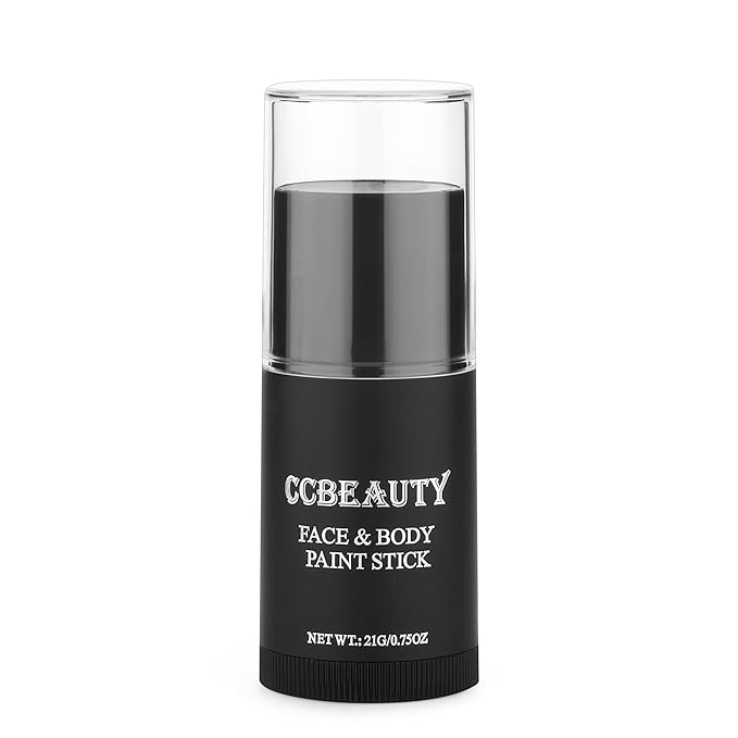 CCbeauty Royal Blue Face Paint Stick, Face Painting Kit, Full Coverage SFX Makeup Foundation, Professional Non-Toxic Body Paint for Halloween Costume Cosplay Party, Avatar, Mystique, Smurf Makeup