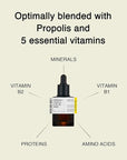 TOUN28 Propolis Vitamin C B3 B5 B6 Serum 1.01 fl.oz / 30ml | Nutrient Face Serum for Dry and Tired Skin | With Propolis and Pure Vitamin C | Allergen-free and Cruelty-free