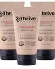 Thrive Natural Care Reef Safe Sunscreen SPF50 - Hawaii 104 Reef Act Compliant - Mineral Sunscreen Non-Nano Zinc Oxide - Vegan, (5.8 Oz (Pack of 3))