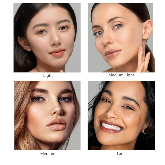 Emani Youth Defense Foundation with Hyaluronic Acid - Anti-Aging, Full Coverage - Protects Face and Brightens Skin Discoloration, Medium Light
