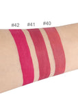 evpct 3Pcs Mauve red Berry pink Rose red Matte Liquid Lipstick Sets for Women 24-hour Matte+Lipstick Lipstick Lip Stain Gloss Long Lasting 24 Smudge Waterproof