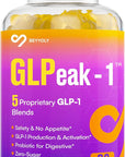 GLP-1 Supplement | GLP Gummy, GLP1 Probiotic Gummy for Women and Men, GLP 1 Gummy with Akkermansia Probiotic, Berberine, Support GLP-1 Naturally, Zero-Sugar, Yuzu Flavor - 1 Pack