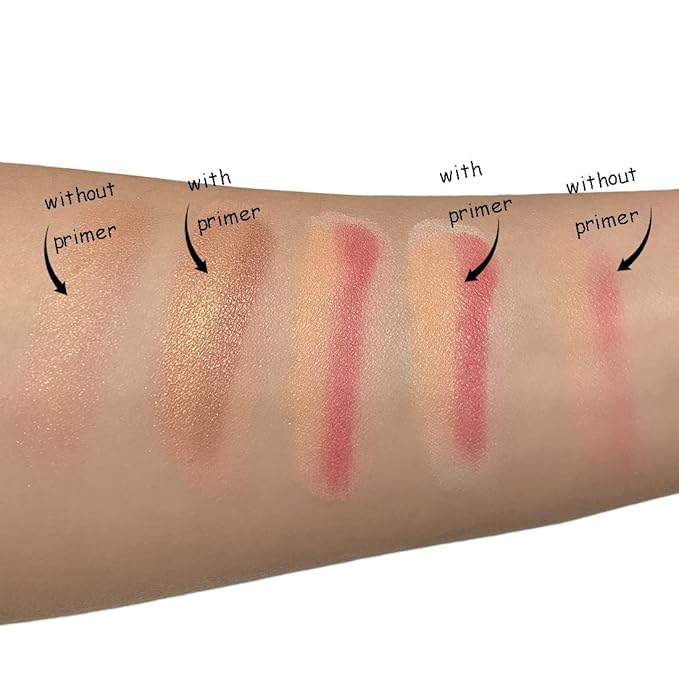 Eyeshadow Primer,Eye Primer,Makeup Primer Long Lasting Cream Eyeshadow Base,Primer Face Makeup,Full Coverage Waterproof Concealer 1 Pens-0.40 fl oz (02_MEDIUM)