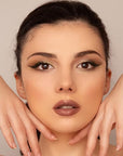 Boobeen Waterproof Eyeshadow Stick Crayon - Shimmer Cream Eyeshadow Pen for Easy Glitter Eye Makeup (15#)