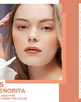 Oulac Orange Nude Shine Lipstick - Peach Moisturizing Lip Stick Glossy Tinted Lip Balm, Sheer Shine Juicy Finish, Lightweight and Hydrating Formula for Dry Lip Care, Vegan 2.2g/0.07oz (05)