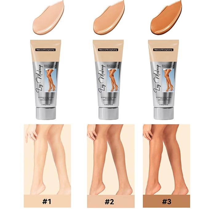 Leg Makeup Waterproof No Transfer, Tattoo Cover Up MakeUp Waterproof, Leg Cover Up Makeup Waterproof 01 (#03 Chocolate Brown)