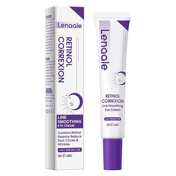 Eye Cream, Retinol Eye Cream for Dark Circles, Puffiness Anti Aging, With Hyaluronic Acid, Peptides, Caffeine Reduces Bags, Smooths Wrinkles & Fine Lines, Dark Circles Under Eye Treatment