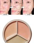 THESAEM Cover Perfection Triple Pot Concealer - 3 Correct Beige